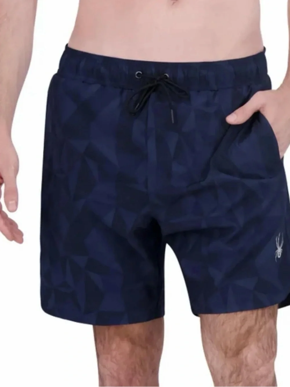 Spyder Navy and Black Swim Shorts